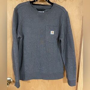 CARHARTT-grey crew neck